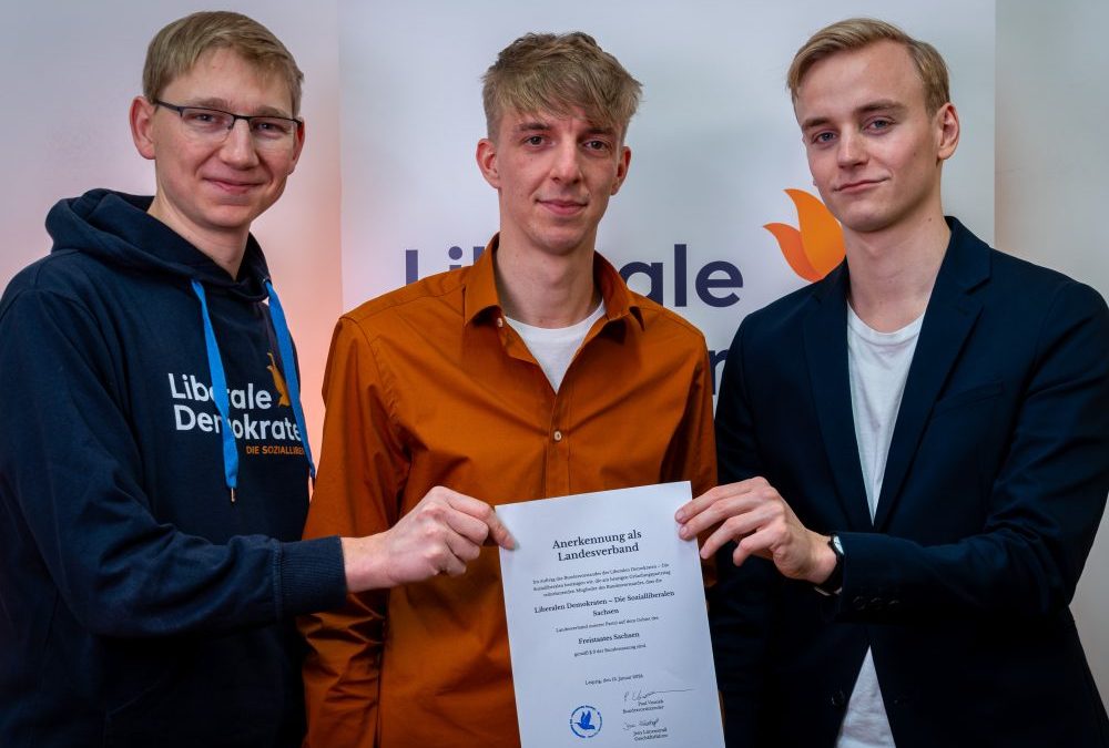 LD jetzt in Sachsen vertreten