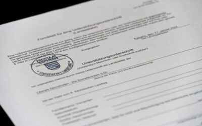 Unser Weg auf die Wahlzettel in Sachsen