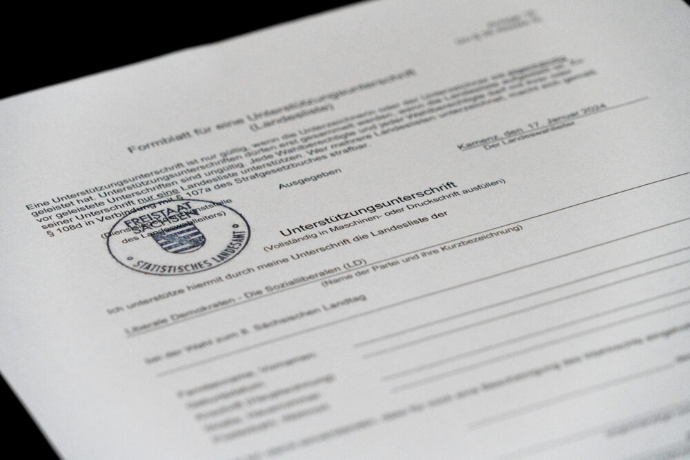 Unser Weg auf die Wahlzettel in Sachsen